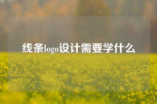 线条logo设计需要学什么